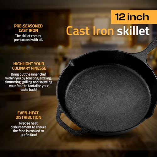 Cast iron pan bottom view