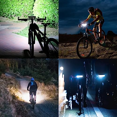 Suruid bike light mounted on bicycle handlebars