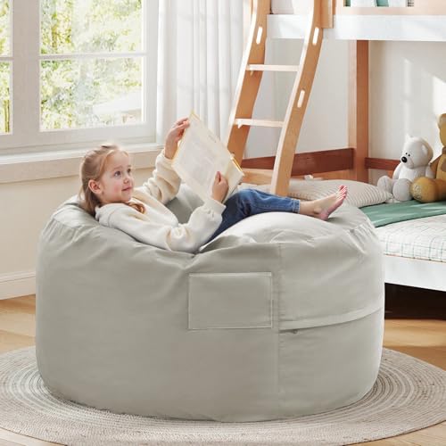 DUMOS bean bag chair profile view