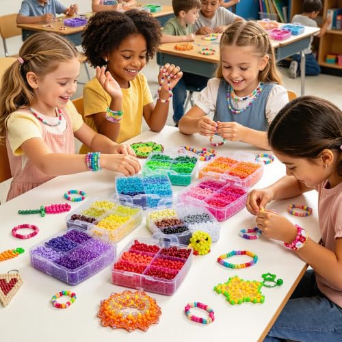 Pony beads used for bracelets