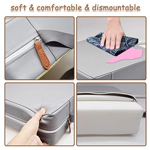 SMZCTYI booster seat showing zipper for cleaning