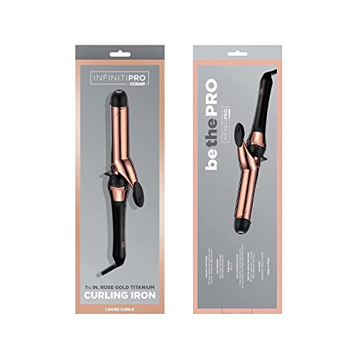 Full view of Conair Rose Gold hair tool