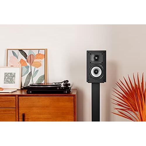 Polk Monitor XT15 speakers with grilles removed