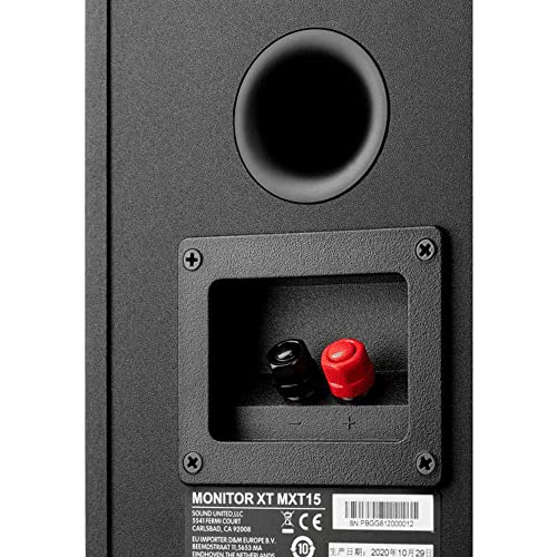 Close up of 5.25-inch woofer on XT15