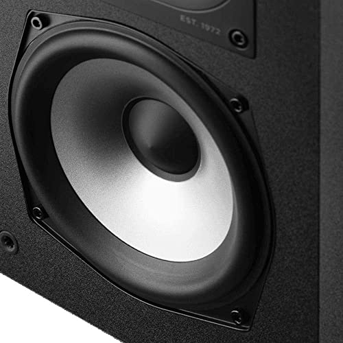 Polk Monitor XT15 speakers in a home theater setting