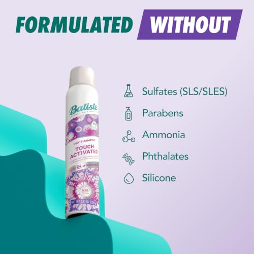 Close up of Batiste scent technology label