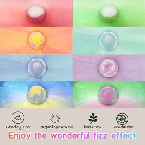 Spa themed bath bomb set packaging