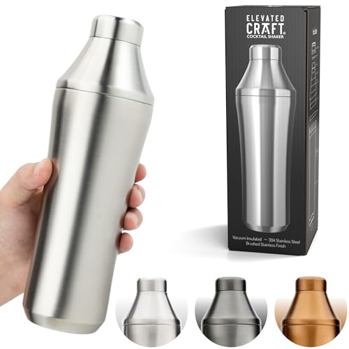 Elevated Craft Hybrid Cocktail Shaker stainless steel