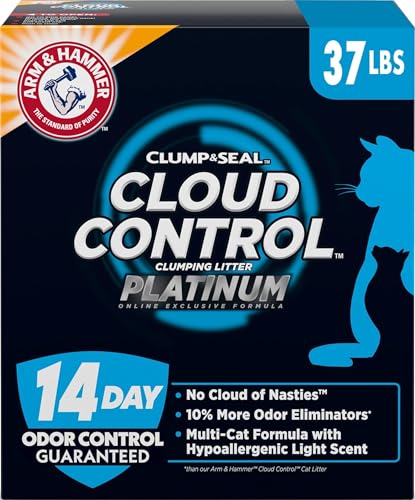 Arm & Hammer Cloud Control Platinum Cat Litter front packaging
