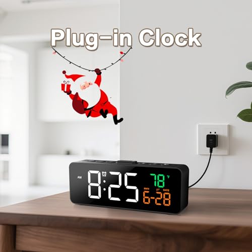 Netzu alarm clock top control button
