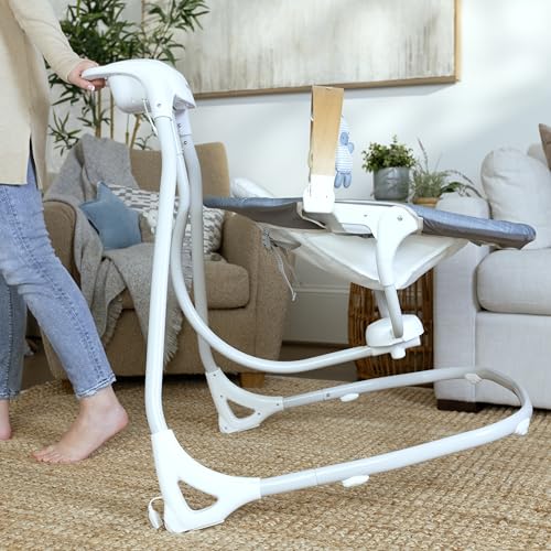 Ingenuity SimpleComfort swing wheels and portable handle