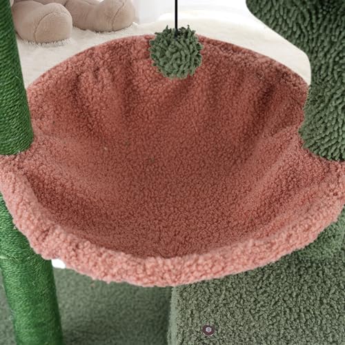 Stable P2 particleboard base of AIWIKIDE cat tree
