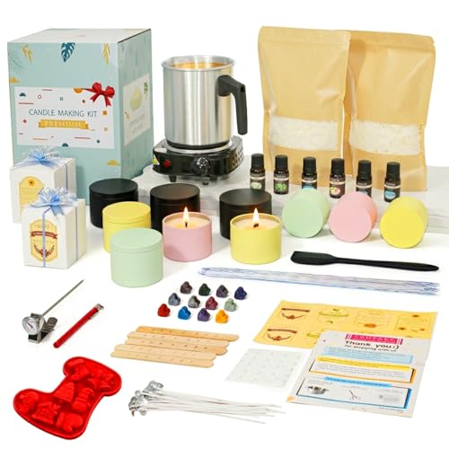 Aroparc Candle Making Kit full contents