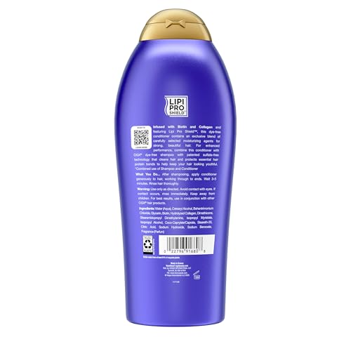 Full size OGX Thick & Full conditioner packaging