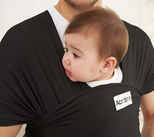 ACRABROS Baby Wrap Carrier folded for storage