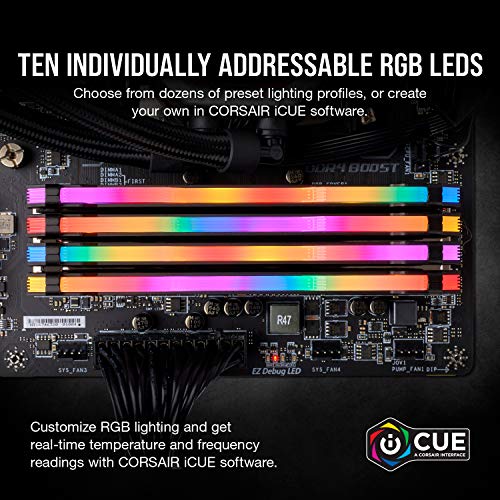Corsair Vengeance RAM module side profile