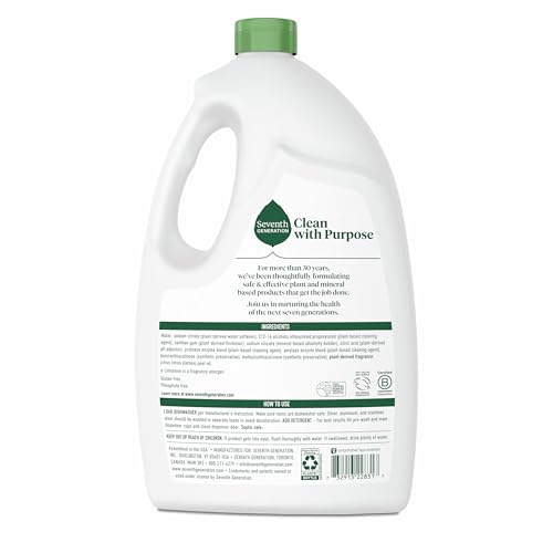 Close up of Seventh Generation gel packaging