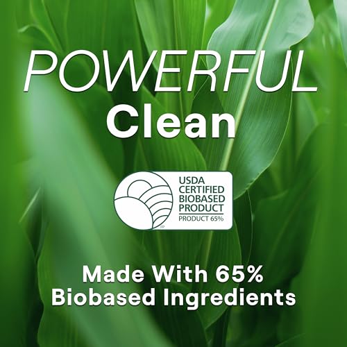Seventh Generation cleaning gel bottle side profile