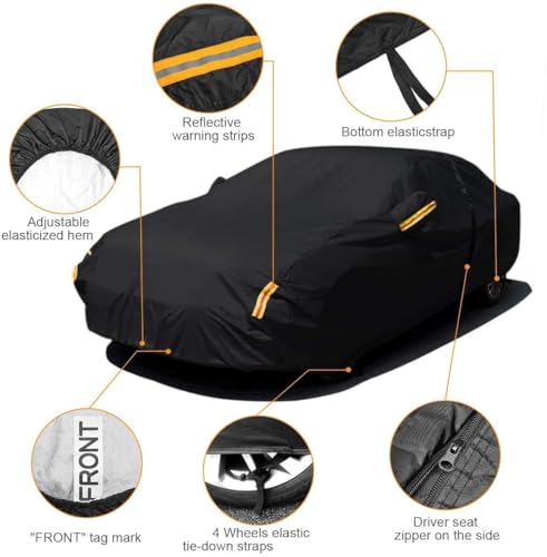 NEVERLAND car cover soft fleece inner lining