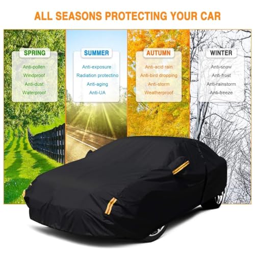 NEVERLAND sedan cover front and rear view