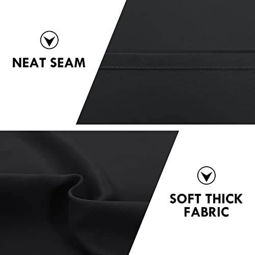 Curtain rod pocket detail