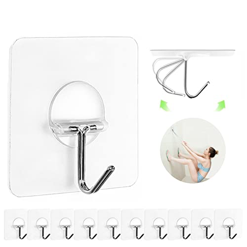 JINSHUNFA 12 pack adhesive hooks