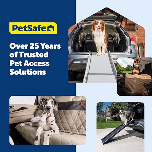 PetSafe dog ramp setup for tall truck