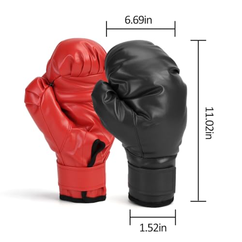 Pair of black boxing gloves from PiscatorZone