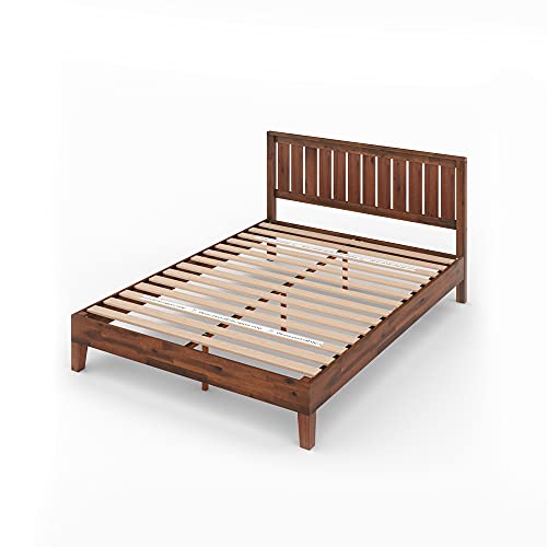 Zinus Vivek Deluxe bed frame components in box