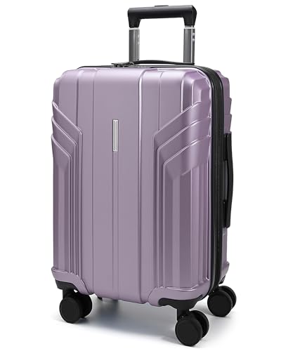 BAGSMART Expandable Carry On Luggage front view