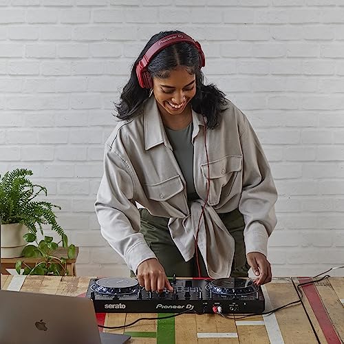 Pioneer DJ DDJ-REV1 black finish angle