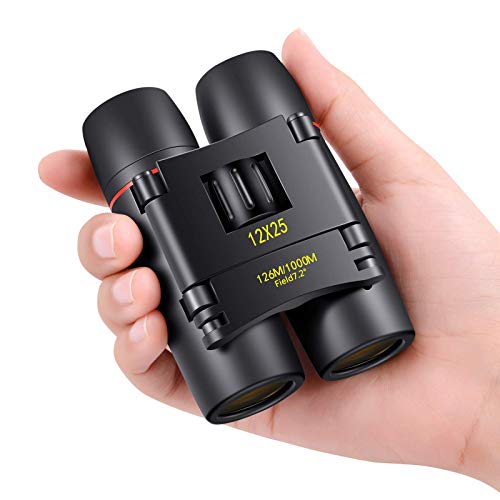 POLDR 12X25 binoculars front view