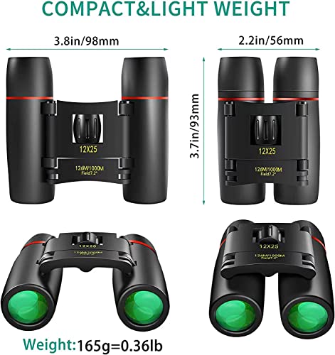 POLDR 12X25 compact folding design