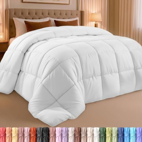 Utopia Bedding Queen Comforter front view