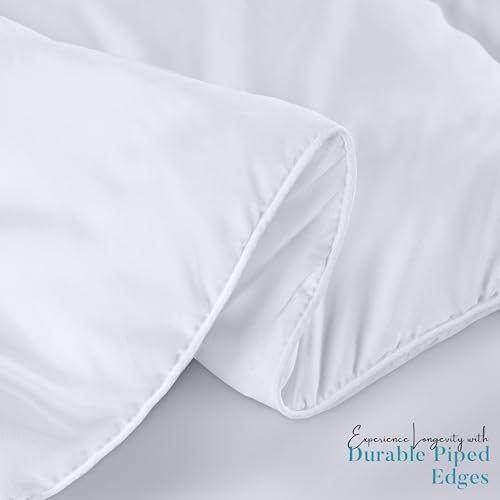 Utopia Bedding comforter on a queen bed