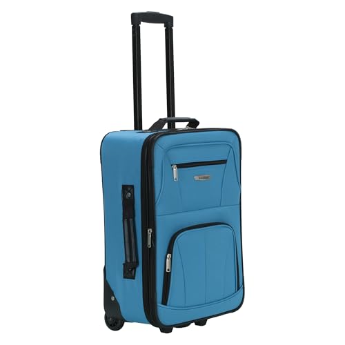 Top view of Rockland fashion 2-piece luggage set