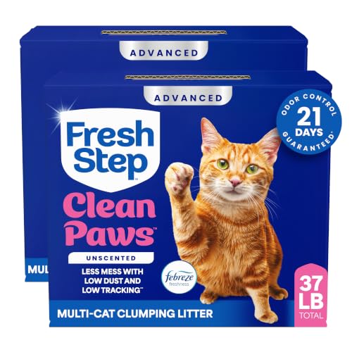 Fresh Step Advanced Clean Paws 37 lb box set