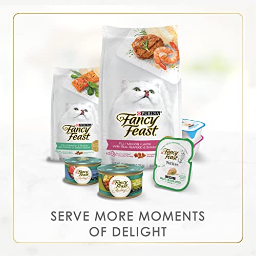 Protein-rich Fancy Feast cat meal