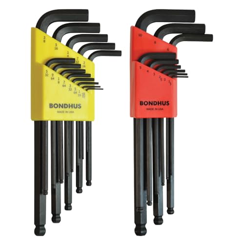 Bondhus 20199 Balldriver L-Wrench DoublePK set