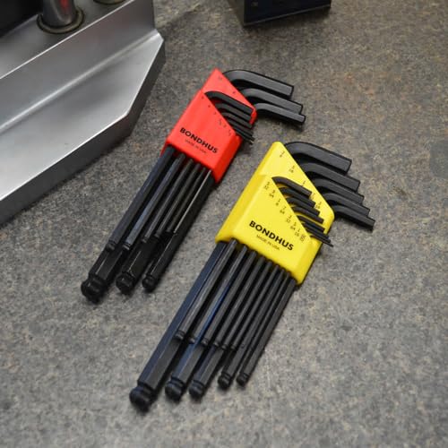 Full range of Bondhus 20199 metric and fractional sizes
