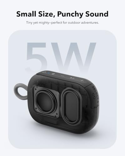 Front view of portable Soundcore Select 4 Go