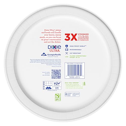 Dixie Ultra disposable dinnerware assortment