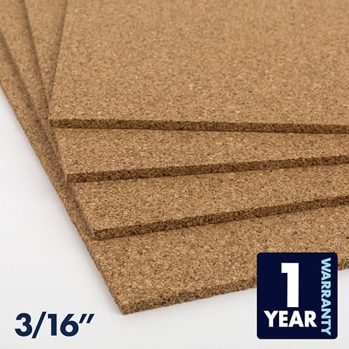 Quartet 108 cork tiles in packaging