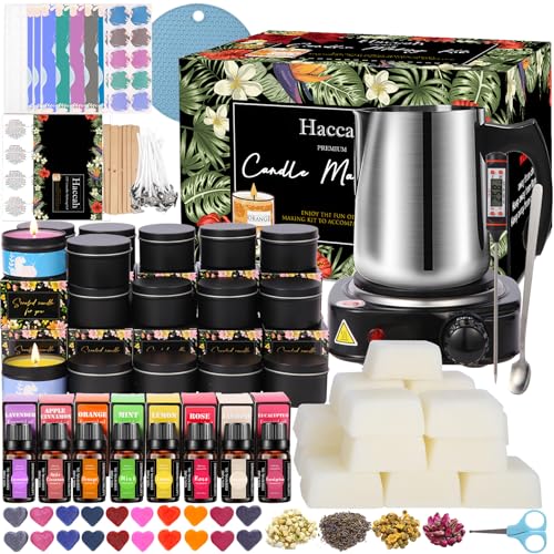 Haccah Complete Candle Making Kit packaging