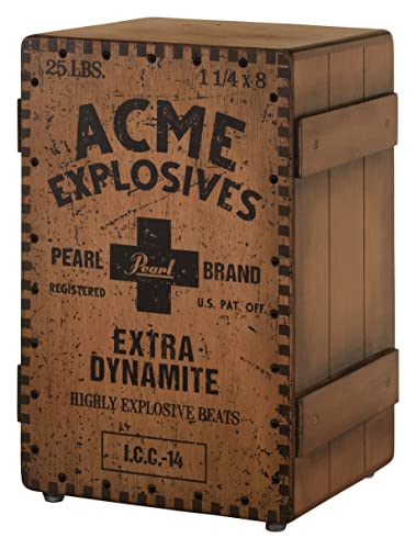 Pearl Primero Crate-style Cajon showing rear bass port