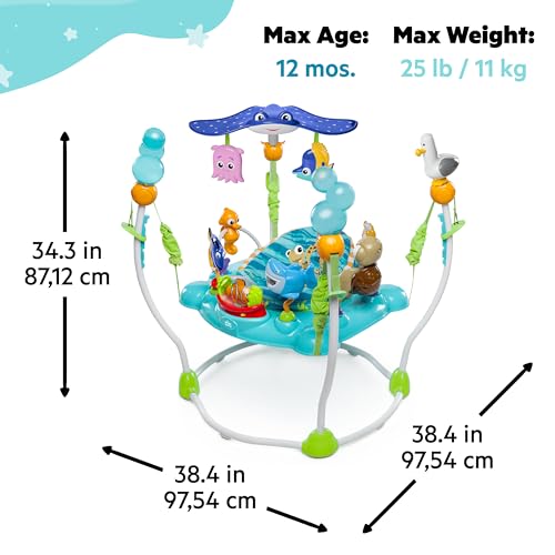 Side profile of the Bright Starts activity center