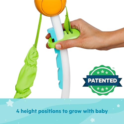 Interactive toy tray on the Disney Baby jumper