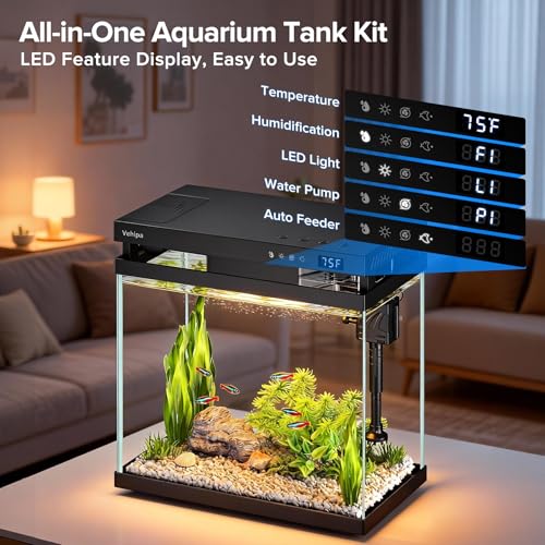 Complete Vehipa aquarium starter kit components
