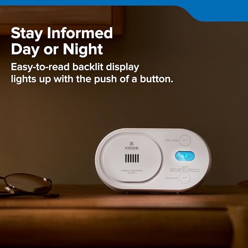 Kidde COBD alarm test and hush button