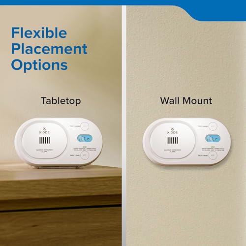 Kidde COBD detector mounted on wall